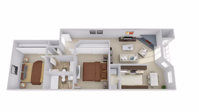 The Prince 05-104 floor plan